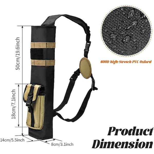 Archery Back Quiver Archery Back Quiver Dual-use Hip
