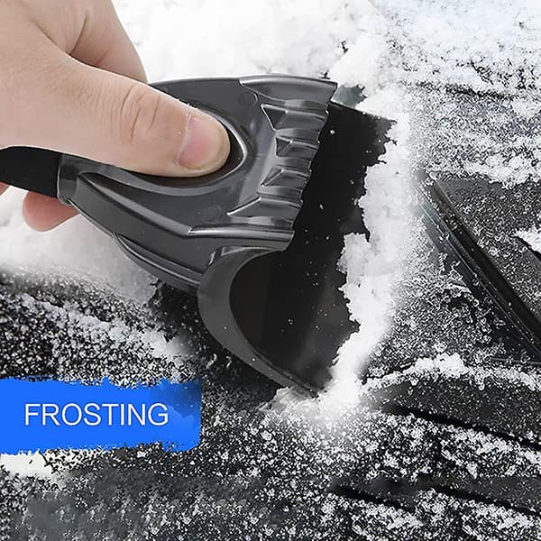 Ice Scraper Car, Professional Ice Scraper Winter Snow Shovel With Sponge Handle