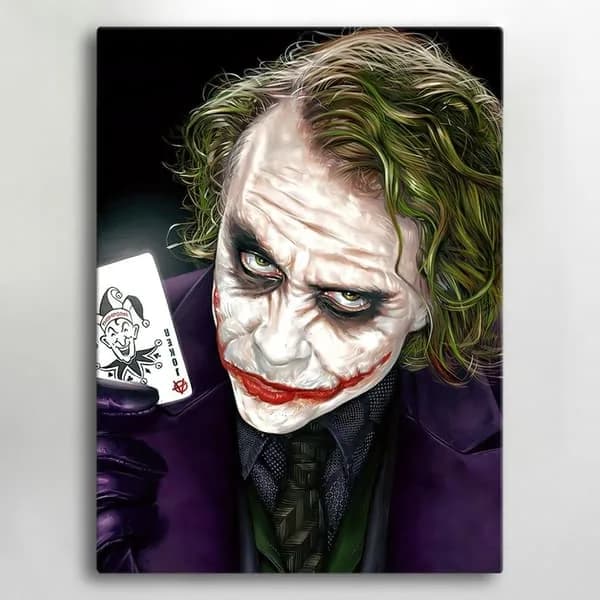Lerret / Bilde - Joker - 40x30 cm - Lerret