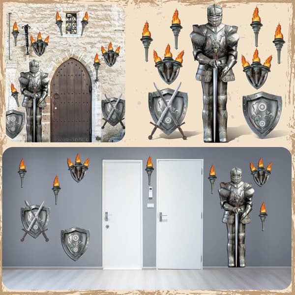 10 stk middelalderske festdekorasjoner 180 cm ridderborg item_package_quantity