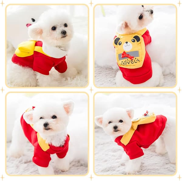 1 pc Dog Sweaters, Cat Clothes, Cute Pet Clothes, Warm Sweaters for