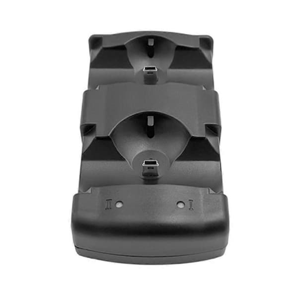 PS3-ohjaimen latausasema LED-merkkivalolla Dualshockille ja Movelle[JUN]