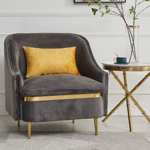 Kuddfodral 30x50cm Sammet Guld Blad Gult Kuddfodral Örngott Kudde För Soffa Sovrum Vardagsrum Set Om 2