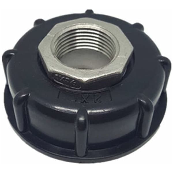 1000L IBC Tank Adapter Container Drain Adapter Stainless Steel Spout Fitting Replacement Irrigation Switch Connection Tool (3/4 \" internal thread)