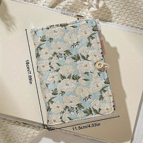 Loose Leaf Notebook Flower Journal Refillable Notepad Sketch Planner Gift Blank Page Blank Page