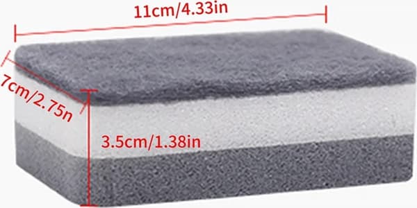 Kitchen Sponge, 10 Pieces, Cleaning Sponge Set for Dishes, Kitchen Sponge, Double-Sided Dish Sponge