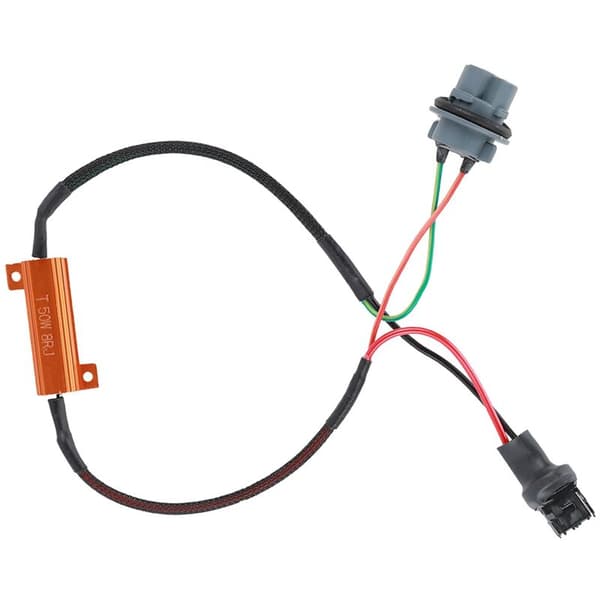 7440 T20 50W8RJ Hyper Flash Fix fejlkodefri ledningsnetadaptere til LED-blinklys