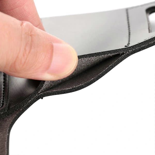 (Black) Portable Tactical PU Leather Tool Bag