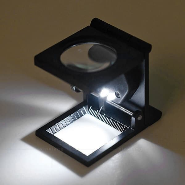 10X Triple Magnifier Desktop Magnifying Glass Magnifier