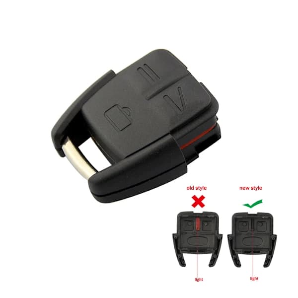 3-Button Car Key Shell Replacement Case with Switch for Opel Vauxhall Vectra Astra Zafira Omega Frontera Black Case with Switch Case with Switch
