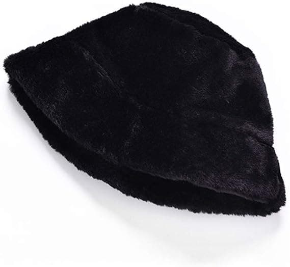 Blød og varm bucket hat til damer, vinter