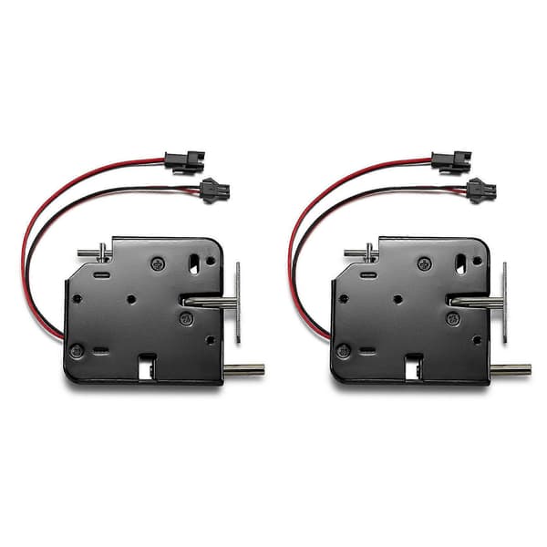 2x 12v 2a Intelligent Electronic Control Electromagnetic Lock, Cabinet Lock, Access Control S