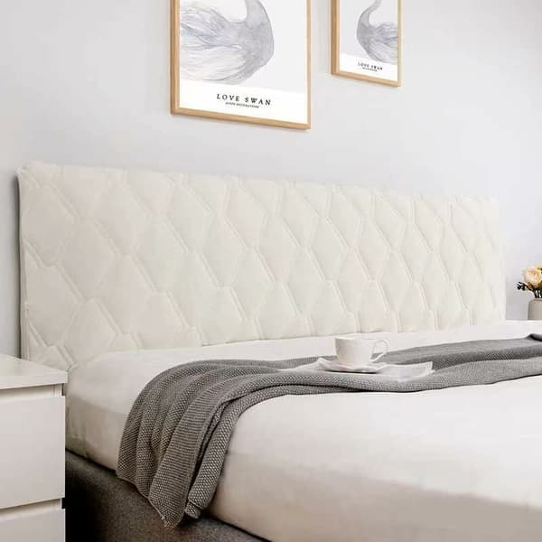 Vaskbart Støvtett Sengetrekk, Beige, 160cm, Elastisk Sidebeskyttelse
