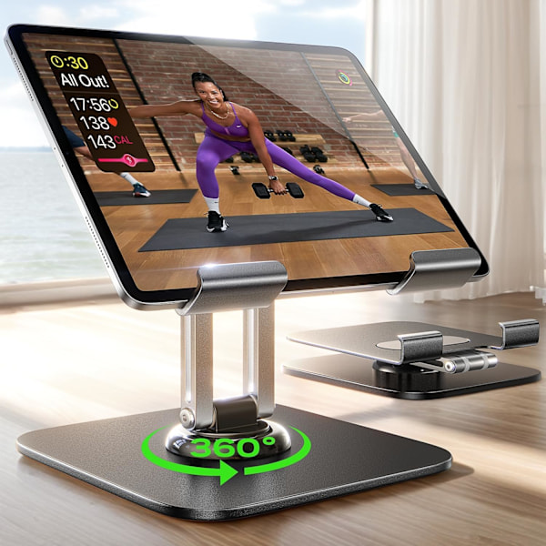 iPad Stand Justerbart Tablet Stand til Skrivebord, 2025 til iPad Tilbehør til Computertilbehør iPad Holder