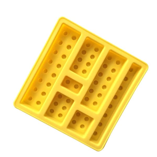 Multi-Size Building Block Ice Cube Candy Mold, Cute Silicone Mold for Building Block Chocolate Candy and Cake
