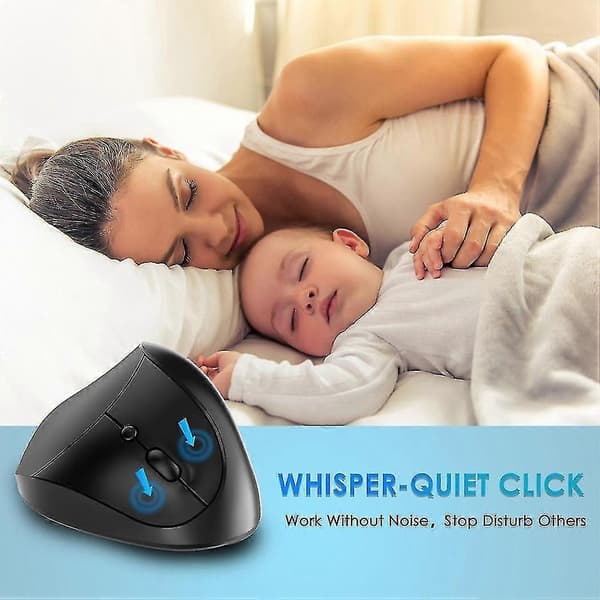 2.4g Wireless Mouse Ergonomic Mouse Computer Office Vertical Grip Mouse Silent Mouse For Computer