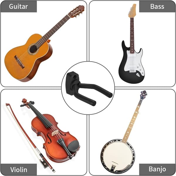 Guitar Wall Mount, Guitar Hook, Guitar Holder Compatible with Aco