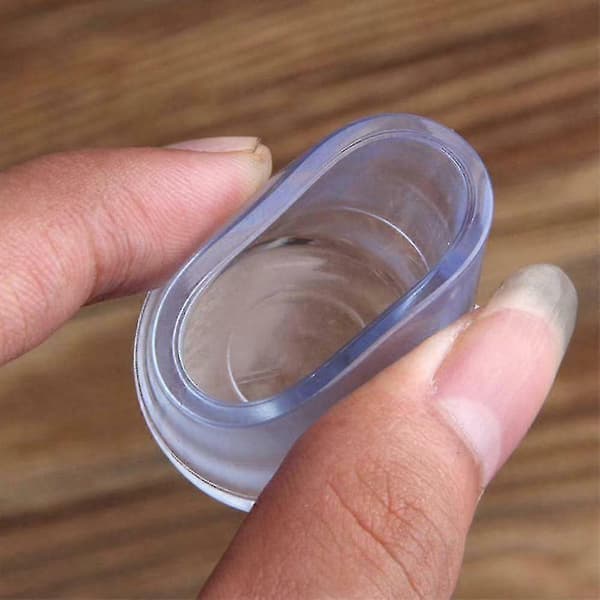 Silikonstol- och bordsbensskydd, golvskydd, set om 4 st 16mm 4pcs 16mm