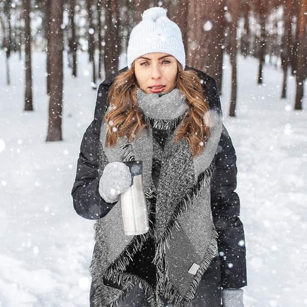 Dame vinter skjerf, dame vinter skjerf, dame kasjmir skjerf