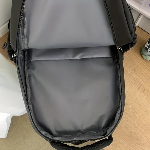 Large Capacity Multi-Compartment Backpack, Durable College Prep Backpack, Casual Travel Backpack and Daypack