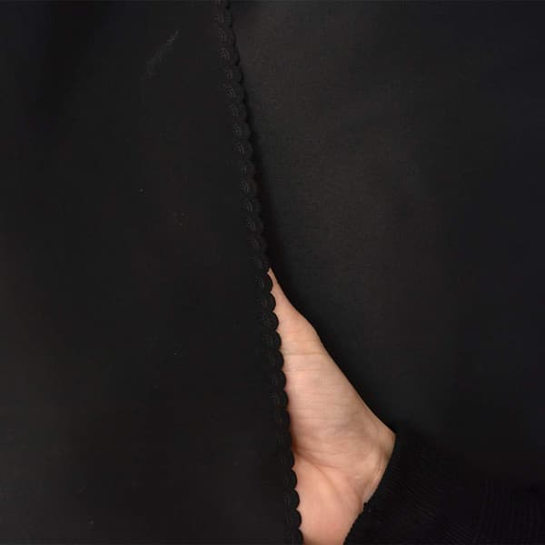 Blackout Curtains for Underslaf, Privacy Ceiling, Single Bed Size for Home and Dorm, 2 Panels, Black