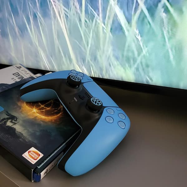 4 Thunder Caps Tilbehør Tommelfingergreb PS4 PS5 Tilbehør til PS5 Controller PS5 Controller Stick Joystick Silikone Tips til Xbox Series PS5 PS4 Cont