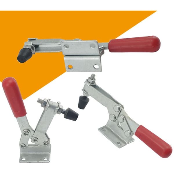 Horizontal Clamp Pliers, Smooth Handle, Iron Galvanized Anti-rust Lock Buckle