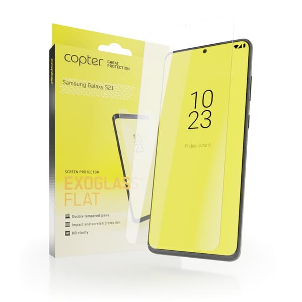 Copter Exoglass skjermbeskytter til Samsung Galaxy S21 5G
