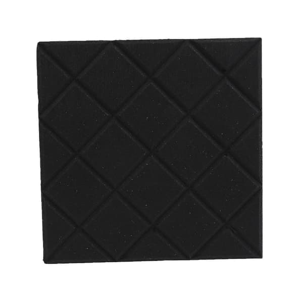 12-pak akustikpaneler gitter lydisolerende polstring, 30,5x30,5x1 cm lyddæmpende panel brugt