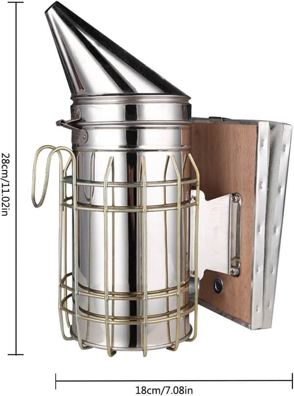 Beekeeping Tools, 8 Pcs Stainless Steel Beehive Smoker, Beekeeping Beekeeping Tools Equipment Accessories Uncapping