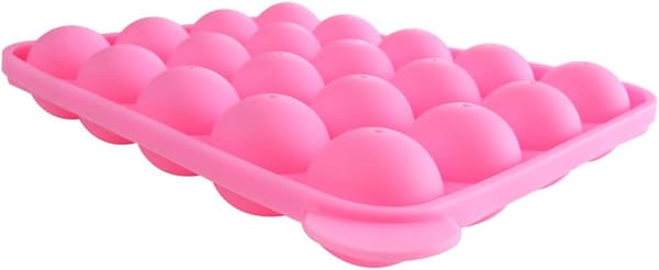 20 hullers silikoneform til cake pops, pink
