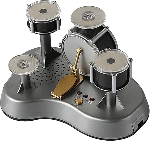 TOFO Finger Touch Drum, Creative Finger Touch Mini Drum Set, Electronic Mini Desktop Drum Set, New Desktop Drum Set