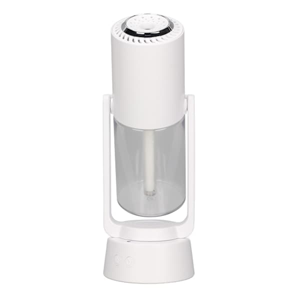 Mini Humidifier Negative Ions Purification Function 40mL/H Spray Volume Automatic Rotation Quiet USB Humidifier for Vehicles