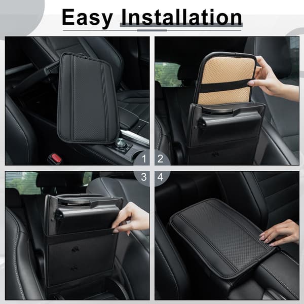 Car Center Console Pad, Universal Waterproof Armrest Cover, Car Accessories, Car Armrest Protector