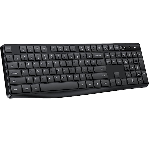 CS7200G 2.4G wireless keyboard/mouse suitable for business office power saving (batteries are not included and need to be purchased upon arrival)