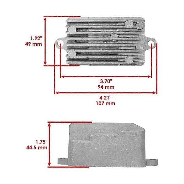 585001 584476 Regulator Rectifier for OMC Johnson Evinrude Outboard 40-70 hp