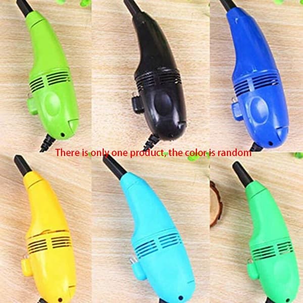 Keyboard Vacuum Cleaner, Mini Keyboard Powerful Vacuum Cleaner USB Wireless Keyboard Vacuum Cleaner Random Color