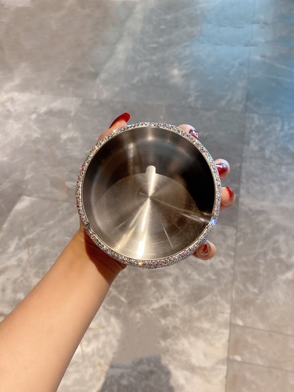 1 pc silver ashtray round cigarette ashtray desk ashtray for indoor or outdoor use