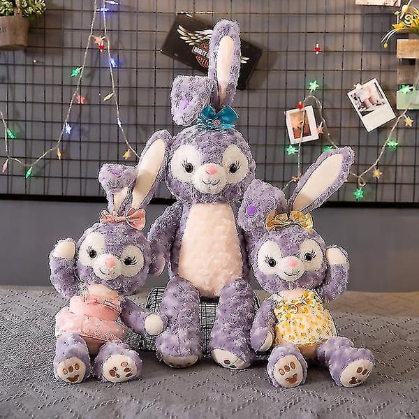 Stellar Doll Foldable Rabbit Ears, Rabbit Plush Toy, Cartoon Cute Rabbit Ragdoll -