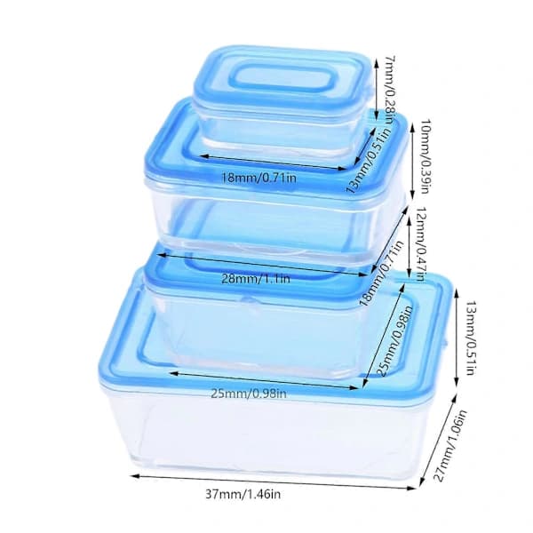 4 pcs Mini 1:12 Dollhouse Lunch Box Miniature Model Pretend Play Kitchenware Decoration DIY Toy Red