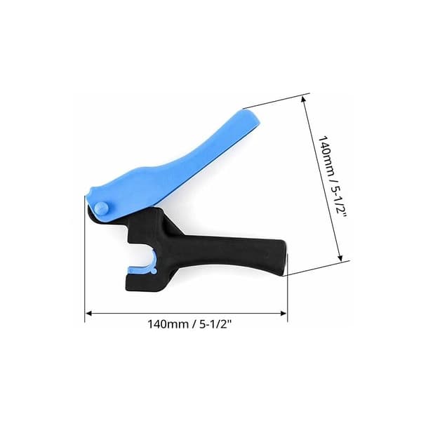 Drip Hole Installation Tool, Hole Punch Tool for 6.4mm Fittings and Emitter Inserts.