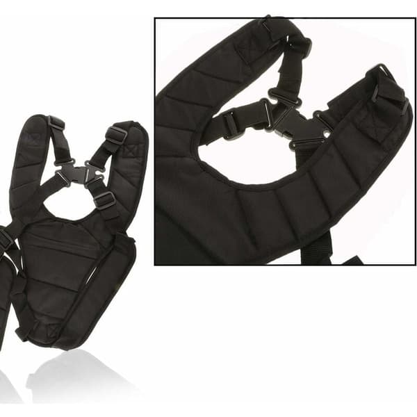Double Shoulder Strap for Brush Cutter, Husqvarna Echo Brush Cutter, Black
