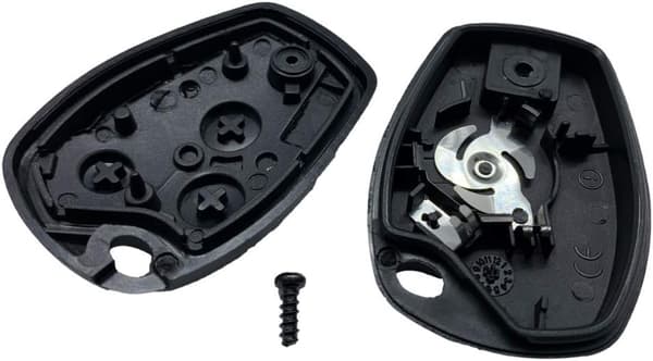 Key Shell without Blade Compatible with Renault Clio 3, Kangoo, Master, Modus and Trafic - 3-Button Remote Car Key Case