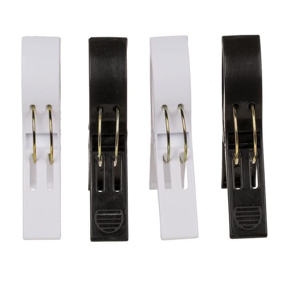 4-pack - Large Clips / Clothes Pegs - 12x8.5 cm