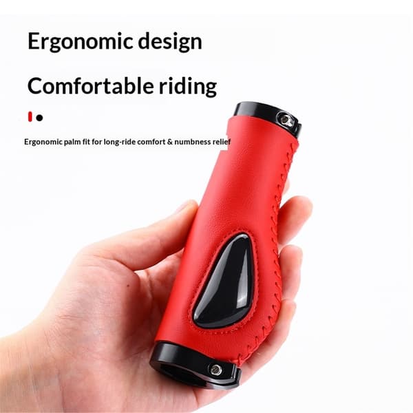 Et par cykelgreb Ergonomisk design Dobbeltlåsende cykelgreb