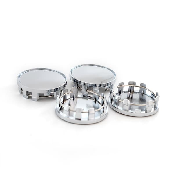 Sæt med 4 59mm Diameter 9 Clips Bilhjul Navkapsler