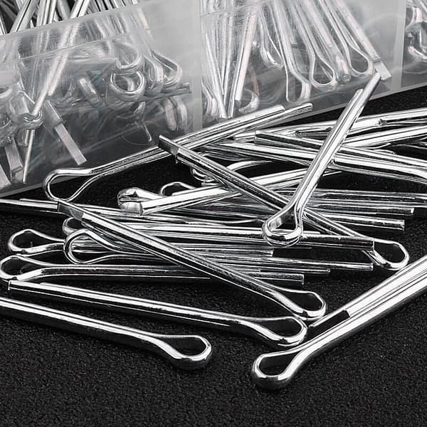 Rustfrit stål U-stift 555 Hårnålsstift, 10 mm x 50 mm, 10-pak