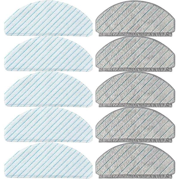 10-pack robot vacuum cleaner cloths, multi-colored