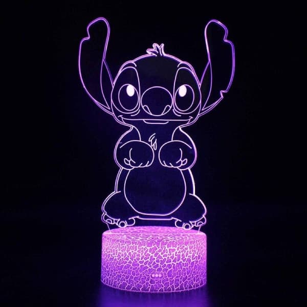 3D LED-lampe glød nattlys symodell LED-lampe barnerom