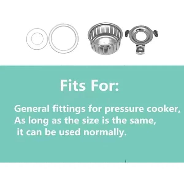 Replacement Parts Set for Instant Pot Duo 5, 6 Quart Qt IP-DUO50 IP-DUO60, Includes Steam Release Handle Sealing Ring A,A
